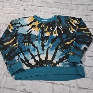 Justice Tie-dye Sweater Size XL